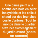 Elle colle 4 tasses à thé vintage sur un manche à balai – Tout le monde copie cette idée géniale pour le jardin